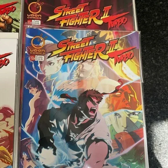 Lot of 17 Streetfighter/Streetfighter II Turbo & encyclopedia book comics ALL NM - Picture 11 of 12